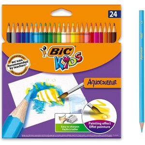BIC Kids Aquacouleur Colouring Pencils 24 Pack BIC Kids Aquacouleur Colouring Pencils 24 Pack