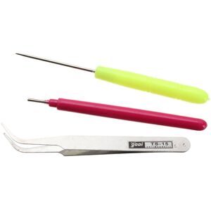 GreenZech 3PCS Strips Paper Quilling Tools Set Origami Tweezer Needle DIY Tool Kit GreenZech 3PCS Strips Paper Quilling Tools Set Origami Tweezer Needle DIY Tool Kit