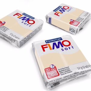 Staedtler FIMO Soft Polymer Oven Modelling Clay - 57g - Set of 3 - Sahara Staedtler FIMO Soft Polymer Oven Modelling Clay - 57g - Set of 3 - Sahara