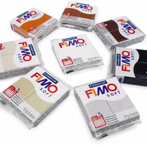 Staedtler FIMO Soft Polymer Oven Modelling Clay - 57g - Set of 8 - Earth Tones Staedtler FIMO Soft Polymer Oven Modelling Clay - 57g - Set of 8 - Earth Tones