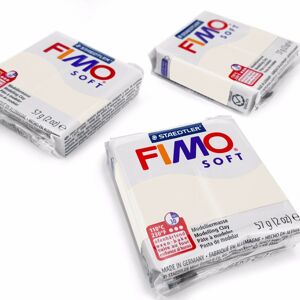 Staedtler FIMO Soft - White - 57 g - Set 3 - Polymer clay Staedtler FIMO Soft - White - 57 g - Set 3 - Polymer clay