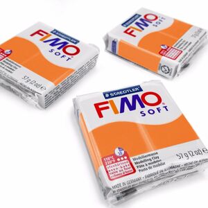 Staedtler FIMO Soft Polymer Oven Modelling Clay - 57g - Set of 3 - Cognac Staedtler FIMO Soft Polymer Oven Modelling Clay - 57g - Set of 3 - Cognac