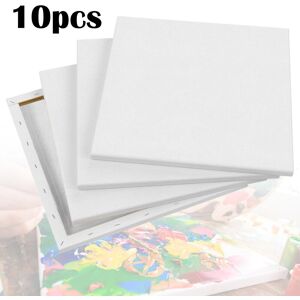 Unbranded 10PCS 20x20cm Blank Artist Canvas Art Board Plain Painting Unbranded 10PCS 20x20cm Blank Artist Canvas Art Board Plain Painting