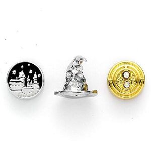 Official Harry Potter Set of 3 Spacer Beads - Hogwarts Castle, Sorting Hat, & Ti Official Harry Potter Set of 3 Spacer Beads - Hogwarts Castle, Sorting Hat, & Ti