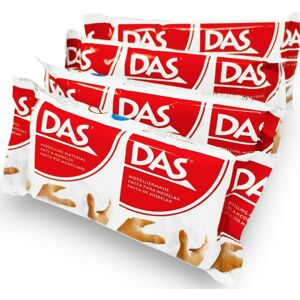 Das Modelling Putty by Fila - 150g Packet of Air Drying Easy Mould Clay White - Das Modelling Putty by Fila - 150g Packet of Air Drying Easy Mould Clay White -