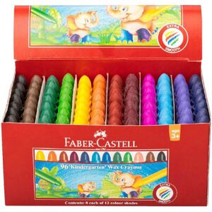 Faber Castell Chublets Crayons - Bright Vibrant Pigments - Water Resistant - 96pk Faber Castell Chublets Crayons - Bright Vibrant Pigments - Water Resistant - 96pk