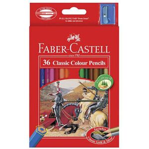 (36pk) Faber-Castell Coloured Pencil Classic (36pk) Faber-Castell Coloured Pencil Classic