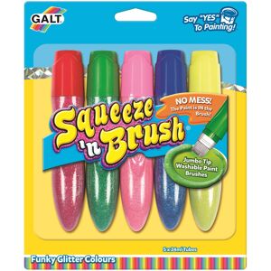 Galt Toys G1514 art/craft toy - Squeeze and Brush 5 Glitter Colours Galt Toys G1514 art/craft toy - Squeeze and Brush 5 Glitter Colours