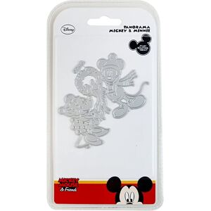 Disney Mickey & Minnie Mouse Panorama Christmas Metal Die Cardmaking Disney Mickey & Minnie Mouse Panorama Christmas Metal Die Cardmaking