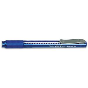 Pentel Clic Eraser Pencil-Style Grip Eraser Blue Pentel Clic Eraser Pencil-Style Grip Eraser Blue