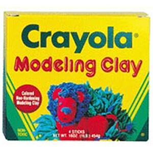 Crayola Llc Formerly Binney & Smith Modeling Clay 4 Pcs. Rd/Ywith Bl/Gr Crayola Llc Formerly Binney & Smith Modeling Clay 4 Pcs. Rd/Ywith Bl/Gr