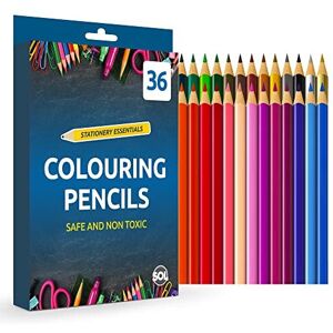 36 SOL Colouring Pencils for Adults and Children Coloured Pencils for Children 36 SOL Colouring Pencils for Adults and Children Coloured Pencils for Children