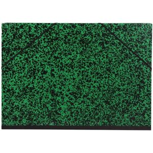 Clairefontaine 93245C Annonay Art Folder, A4, Elastic Strap, 30 mm Spine, Green Clairefontaine 93245C Annonay Art Folder, A4, Elastic Strap, 30 mm Spine, Green