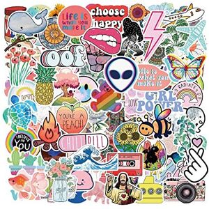 ZUYO Zuyo 100Pcs Sticker Pack,Nature Time Cute Cartoon Stickers Graffiti DIY Wat ZUYO Zuyo 100Pcs Sticker Pack,Nature Time Cute Cartoon Stickers Graffiti DIY Wat