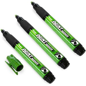 Pentel Permanent Cellulose Paint Marker Pens - MMP20 - Pack of 3 - Light Green Pentel Permanent Cellulose Paint Marker Pens - MMP20 - Pack of 3 - Light Green