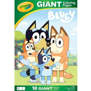 Crayola Bluey Giant Colouring Pages Crayola Bluey Giant Colouring Pages