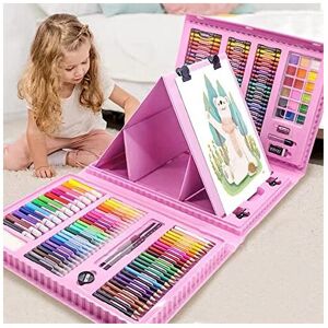 Unbranded XDISHYN 208 PCS Art Supplies, BRAND Drawing Kit for Kids Adults Art Set with Dou Unbranded XDISHYN 208 PCS Art Supplies, BRAND Drawing Kit for Kids Adults Art Set with Dou