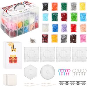 SOKA Iron Beads Kit Fun DIY Activity Fuse Bead Art & Craft Kit Toy SOKA Iron Beads Kit Fun DIY Activity Fuse Bead Art & Craft Kit Toy