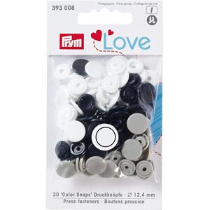 Prym Fasteners, Blue/Grey/White, One Prym Fasteners, Blue/Grey/White, One