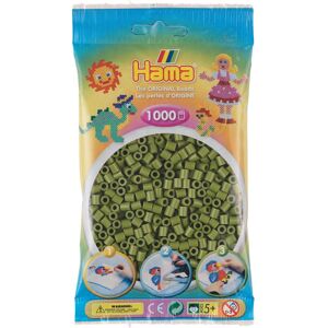 Hama Olive Green - 1,000 Beads in Bag Hama Olive Green - 1,000 Beads in Bag