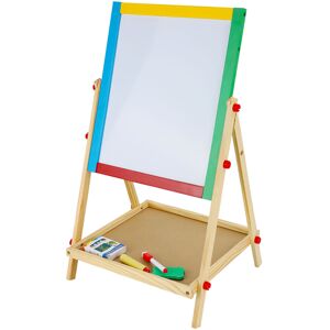 Unbranded (Red) Kids 2 in 1 Wooden Art Easel Chalk Drawing Board Unbranded (Red) Kids 2 in 1 Wooden Art Easel Chalk Drawing Board