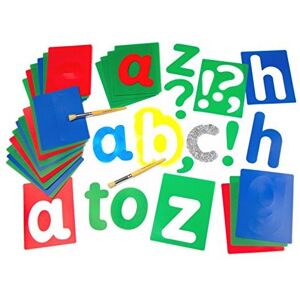 Major Brushes Washable Stencils Lower Case Pack 27 Major Brushes Washable Stencils Lower Case Pack 27