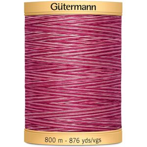 Gütermann Gutermann Natural Cotton Thread Variegated 876yd-Plum Berry 800CV-9969 Gütermann Gutermann Natural Cotton Thread Variegated 876yd-Plum Berry 800CV-9969
