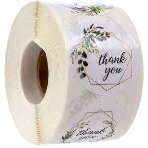 Unbranded 500Pcs Roll 1 Thank You Sticker Label DIY Round Transparent Plastic Label Sticke Unbranded 500Pcs Roll 1 Thank You Sticker Label DIY Round Transparent Plastic Label Sticke