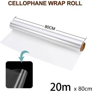 Unbranded CELLOPHANE WRAP FLORIST PAPER CLEAR WRAPPING ROLL GIFT WRAP FILM Unbranded CELLOPHANE WRAP FLORIST PAPER CLEAR WRAPPING ROLL GIFT WRAP FILM