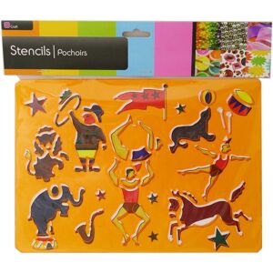 Carousel Art And Craft Stencil For Kids - Circus Carousel Art And Craft Stencil For Kids - Circus