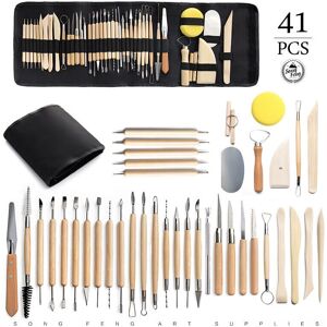 Unbranded 41 pcs Clay Sculpting Chisel Modeling Pottery Tool for Potter, Ceramics, DIY Art Unbranded 41 pcs Clay Sculpting Chisel Modeling Pottery Tool for Potter, Ceramics, DIY Art