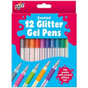 Galt Toys 12 Glitter Gel Pens - Smooth-Flowing, Sparkling Ink for Writing & Art Galt Toys 12 Glitter Gel Pens - Smooth-Flowing, Sparkling Ink for Writing & Art