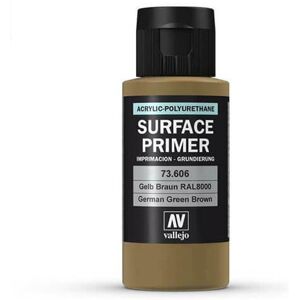 Vallejo Val73606 - Av Polyurethane - Primer Germ an Green Brown (ral 8000) 60ml Vallejo Val73606 - Av Polyurethane - Primer Germ an Green Brown (ral 8000) 60ml