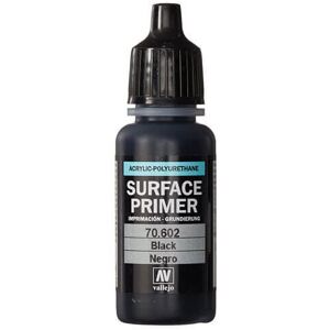 Vallejo Val70602 - Av Polyurethane 17ml - Primer Black Vallejo Val70602 - Av Polyurethane 17ml - Primer Black
