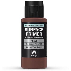Vallejo Val73605 - Av Polyurethane - Primer Ge Rman Red Brown (ral 8012) 60ml Vallejo Val73605 - Av Polyurethane - Primer Ge Rman Red Brown (ral 8012) 60ml