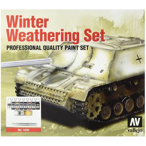 Vallejo Model Colour Winter Weathering Acrylic Paint Set Vallejo Model Colour Winter Weathering Acrylic Paint Set