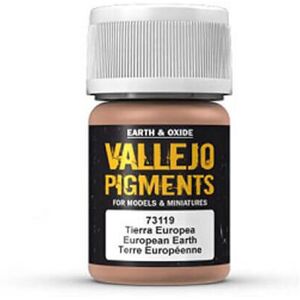 Vallejo Val73119 - Av Pigments - European Earth Vallejo Val73119 - Av Pigments - European Earth
