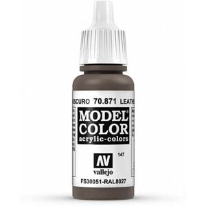 Vallejo Leather Brown Model Color 17ml - Acrylic paint - Art/Craft Vallejo Leather Brown Model Color 17ml - Acrylic paint - Art/Craft