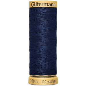 Gütermann Gutermann Natural Cotton Thread 110yd-Midnight Blue -103C-6290 Gütermann Gutermann Natural Cotton Thread 110yd-Midnight Blue -103C-6290