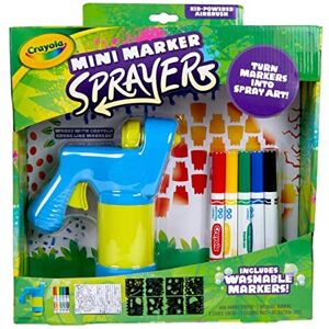 Crayola Mini Marker Sprayer, Marker Airbrush Kit, Gift for Kids Crayola Mini Marker Sprayer, Marker Airbrush Kit, Gift for Kids