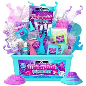 Original Stationery Mermaid Slime Kit, 35-Pieces Slime Set to Make Glow in The D Original Stationery Mermaid Slime Kit, 35-Pieces Slime Set to Make Glow in The D