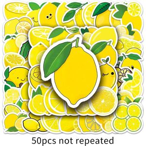 Tianfu Fruit Lemon Stickers - 50 Pcs Cartoon Waterproof Decals DIY for Party Supplies P Tianfu Fruit Lemon Stickers - 50 Pcs Cartoon Waterproof Decals DIY for Party Supplies P