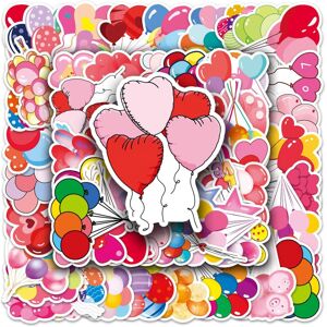 Tianfu Balloon Stickers - 50 Pcs Cartoon Waterproof Decals DIY for Party Supplies PVC D Tianfu Balloon Stickers - 50 Pcs Cartoon Waterproof Decals DIY for Party Supplies PVC D