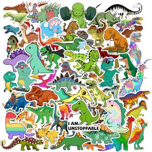 Tianfu 100PCS Dinosaur Stickers, Cute Waterproof Cartoon Stickers for Kids, for Station Tianfu 100PCS Dinosaur Stickers, Cute Waterproof Cartoon Stickers for Kids, for Station