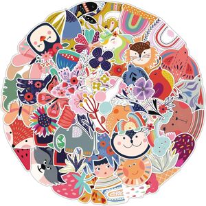 Mascot 50PCS Cute Stickers Kawaii Sticker for Water Bottles Laptop Scrapbooking Cup Car Mascot 50PCS Cute Stickers Kawaii Sticker for Water Bottles Laptop Scrapbooking Cup Car