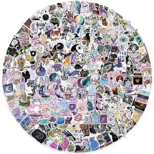 Mascot 300Pcs Witch Stickers Pack Waterproof Vinyl Magic Mysterious Stickers for Laptop Mascot 300Pcs Witch Stickers Pack Waterproof Vinyl Magic Mysterious Stickers for Laptop