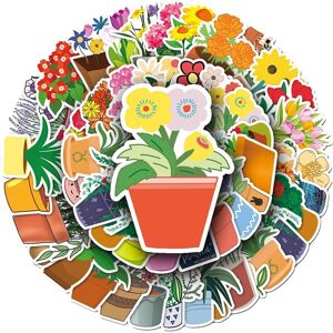Mascot Flowers, boys and girls cartoon waterproof vinyl sticker notebook water cup bicy Mascot Flowers, boys and girls cartoon waterproof vinyl sticker notebook water cup bicy