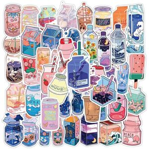 Mascot 50 Pack Funny Beverage Stickers Drink Stickers Vinyl Waterproof Stickers for Lap Mascot 50 Pack Funny Beverage Stickers Drink Stickers Vinyl Waterproof Stickers for Lap