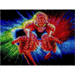 LovelyLust.com (52x38cm, Printed Canvas) Rug Making Latch Hooking Kit Superhero LovelyLust.com (52x38cm, Printed Canvas) Rug Making Latch Hooking Kit Superhero
