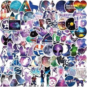 Tianfu 100 beautiful starry graffiti waterproof stickers water bottles, vinyl beautiful Tianfu 100 beautiful starry graffiti waterproof stickers water bottles, vinyl beautiful